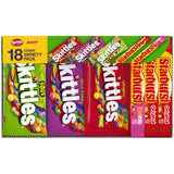 SKITTLES & STARBURST Assorted Candy Variety Pack – School Lunch Box Snacks for Kids, Gluten-Free Individually Wrapped Treats
