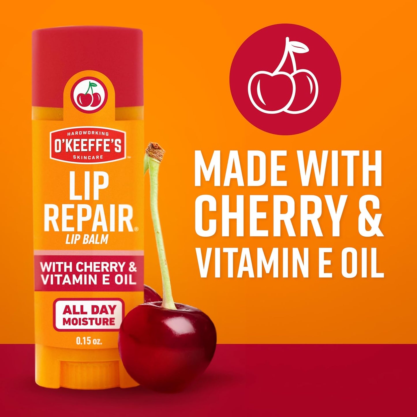 O'Keeffe's Lip Repair Stick – Desk Drawer Essential for All-Day Focus and Hydration