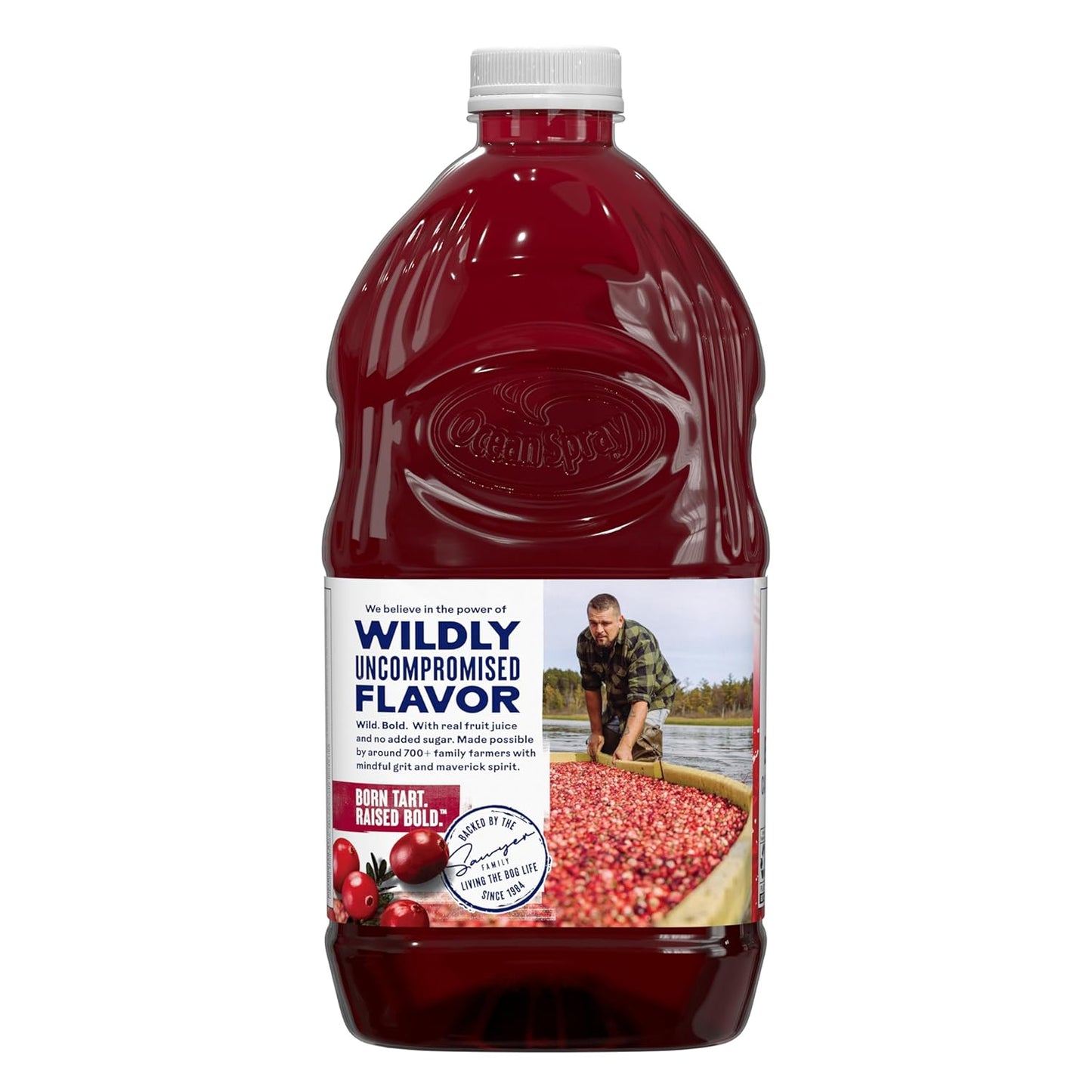 Ocean Spray® Diet Cran-Cherry® Cranberry Cherry Juice Drink – Uncluttered Fridge Essential, Single 64 oz Bottle of Diet Cranberry Cherry