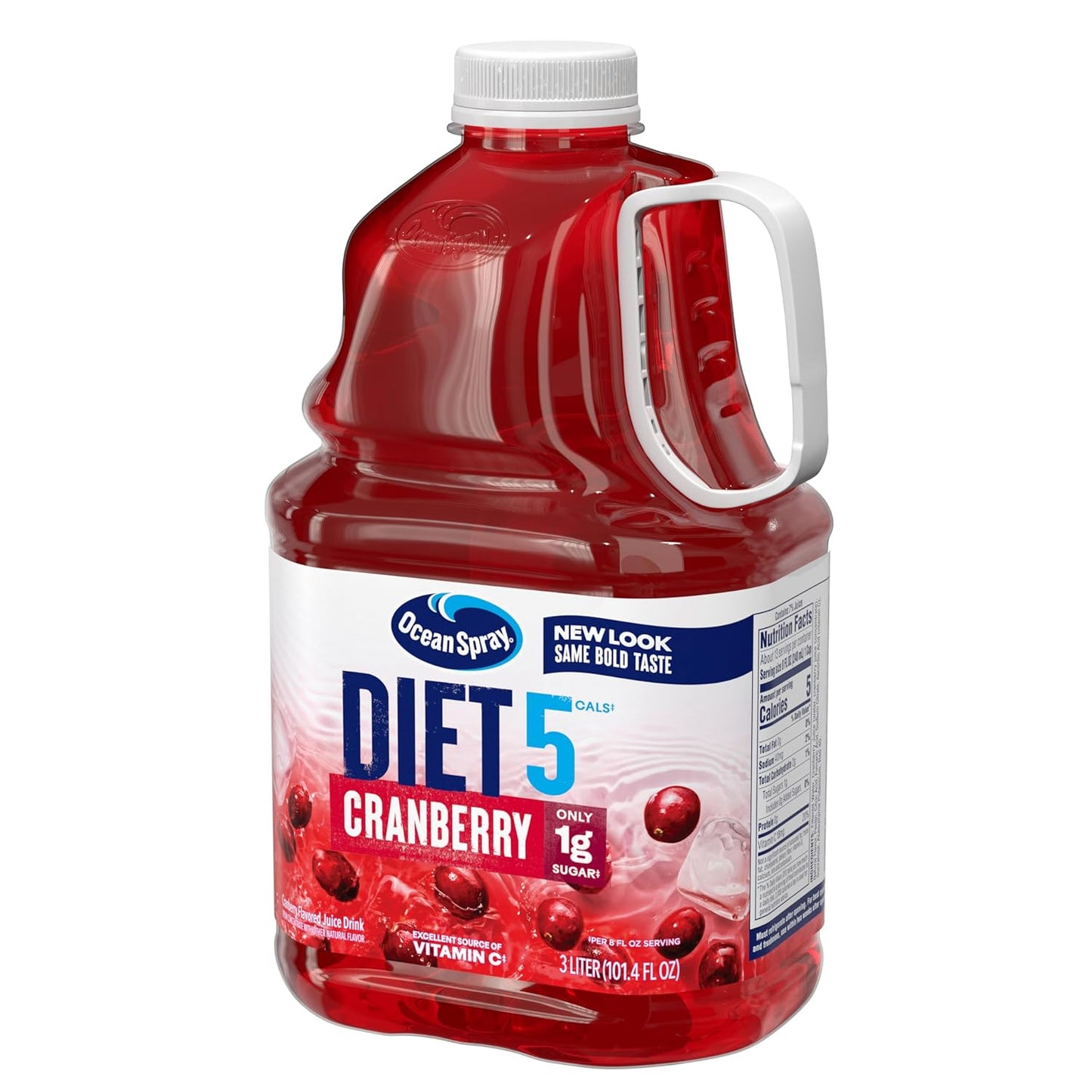 Ocean Spray Diet Cranberry Juice Drink – Vitamin C Drink for Back-to-School Lunchbox Variety