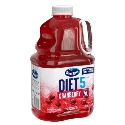 Ocean Spray Diet Cranberry Juice Drink – Vitamin C Drink for Back-to-School Lunchbox Variety