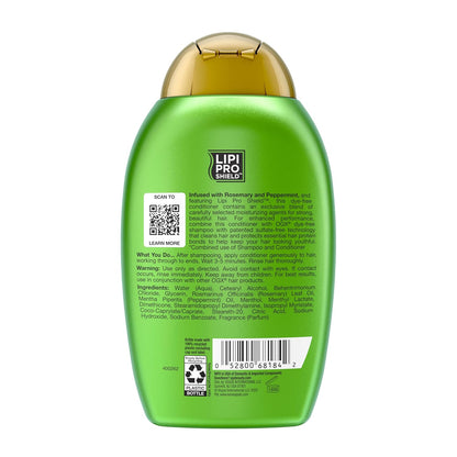 OGX Clarifying Strength + Rosemary Mint Conditioner – At-Home Self-Care Hair Care for Oily Scalp and Buildup, 13 fl oz