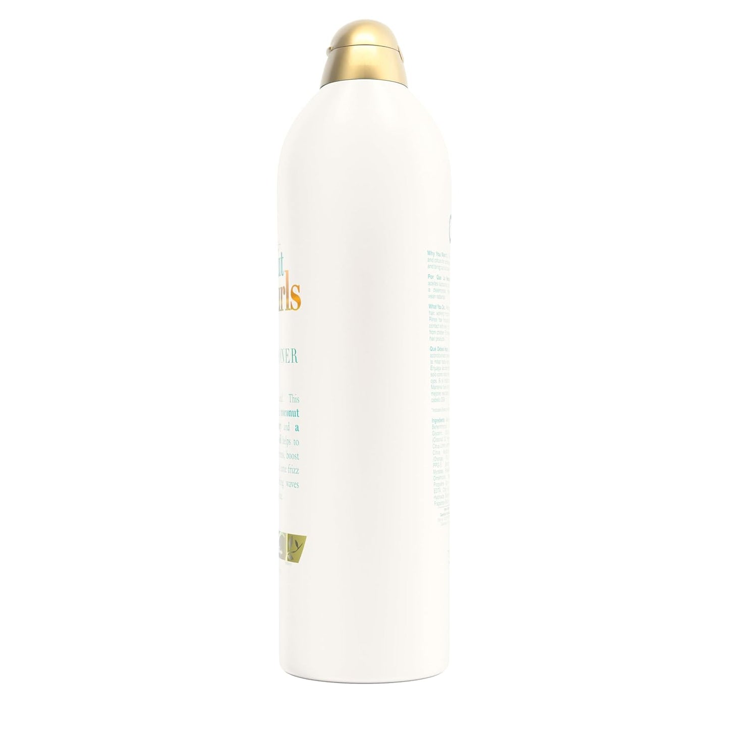 OGX Coconut Curls Moisturizing Conditioner – Streamlined Routine for Curl Definition, Sulfate and Paraben Free