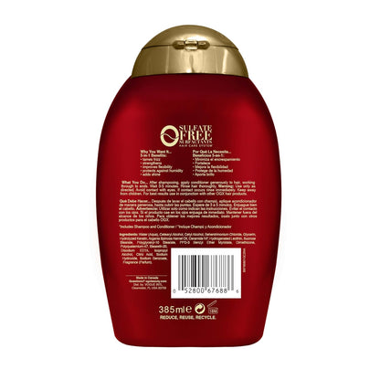 OGX Frizz-Free + Keratin Smoothing Conditioner – Thoughtful Birthday Gift for Women Who Love Smoother Hair