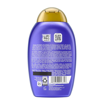 OGX Thick & Full Biotin & Collagen Volumizing Conditioner – Mother's Day Self-Care Gift for Women Seeking Thicker-Looking Hair, 13 fl oz