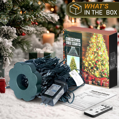 Olaney Cascading Tree Lights – Birthday and Valentine's Day Gift Idea for the Person Who Has Everything