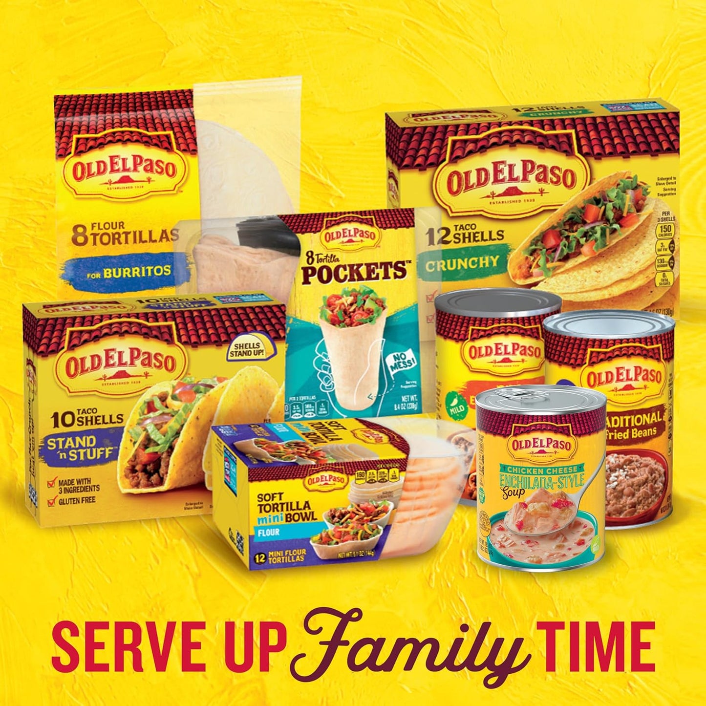 Old El Paso Gluten-Free Chicken Tortilla Soup for Shared Family Kitchens, 18.5 oz