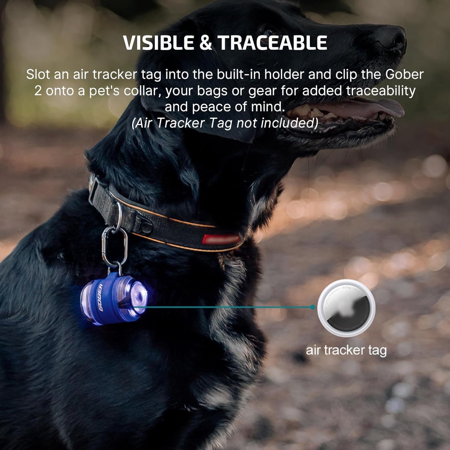 OLIGHT Gober 2 Safety Light – Portable Outdoor Beacon for Cycling, Trail Running, and Wilderness Trips