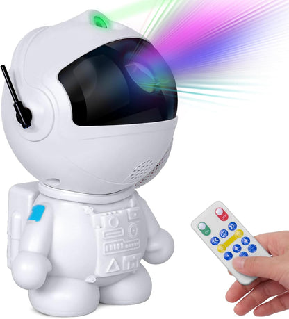 OrbitAstro Astronaut Galaxy Light – Romantic Valentine's Day Gift for Her, 360° Rotatable Starry Sky Projector for Shared Bedroom