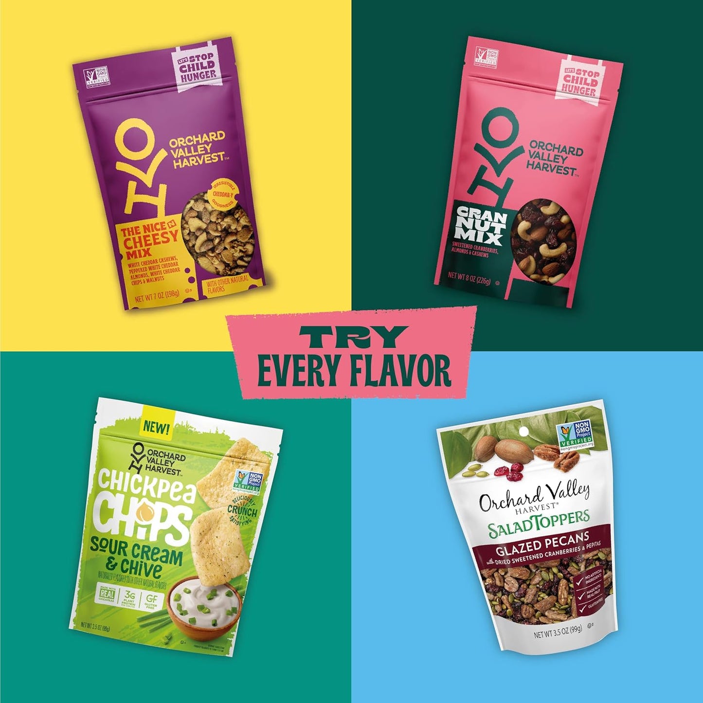 Orchard Valley Harvest Cran Nut Trail Mix – Shirt-Pocket Snack Singles to Bridge Meetings and Brainstorms