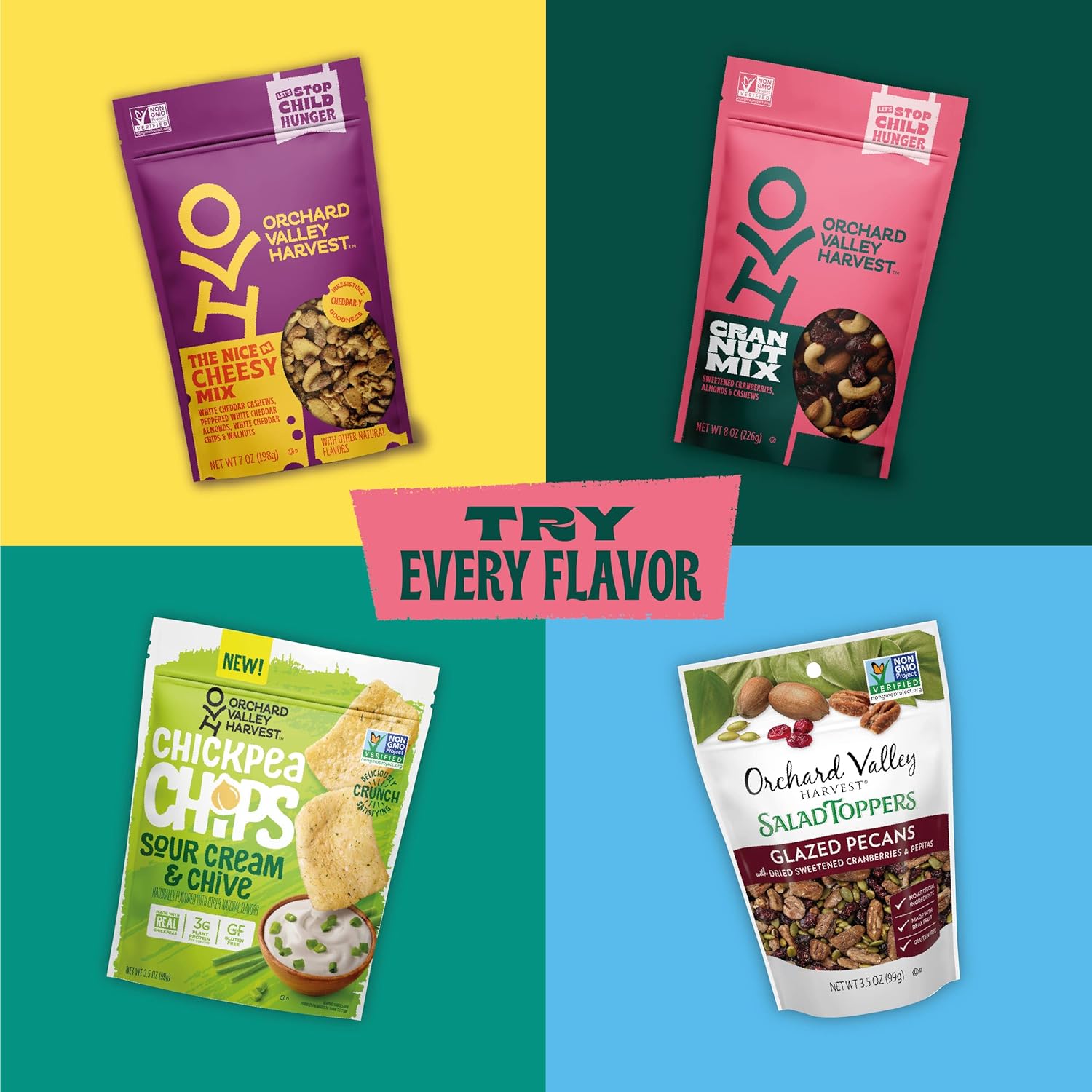 Orchard Valley Harvest Cran Nut Trail Mix – Shirt-Pocket Snack Singles to Bridge Meetings and Brainstorms