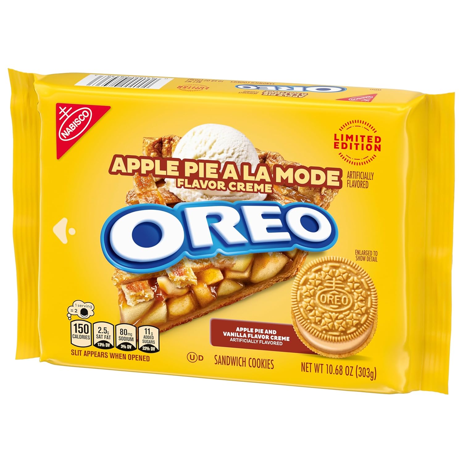 OREO Apple Pie a la Mode Cookies – Portable Treat for Tailgating and Park Outings
