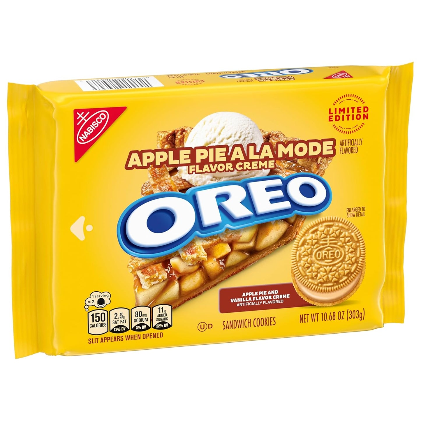 OREO Apple Pie a la Mode Cookies – Portable Treat for Tailgating and Park Outings