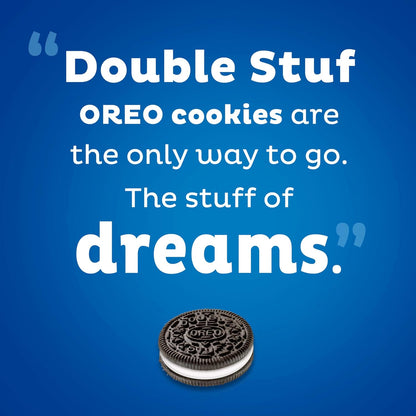OREO Double Stuf Bulk Cookies – Giftable Snack Tower for Holiday Gatherings, Office White Elephant, and Family Movie Night Host, 24.95 oz