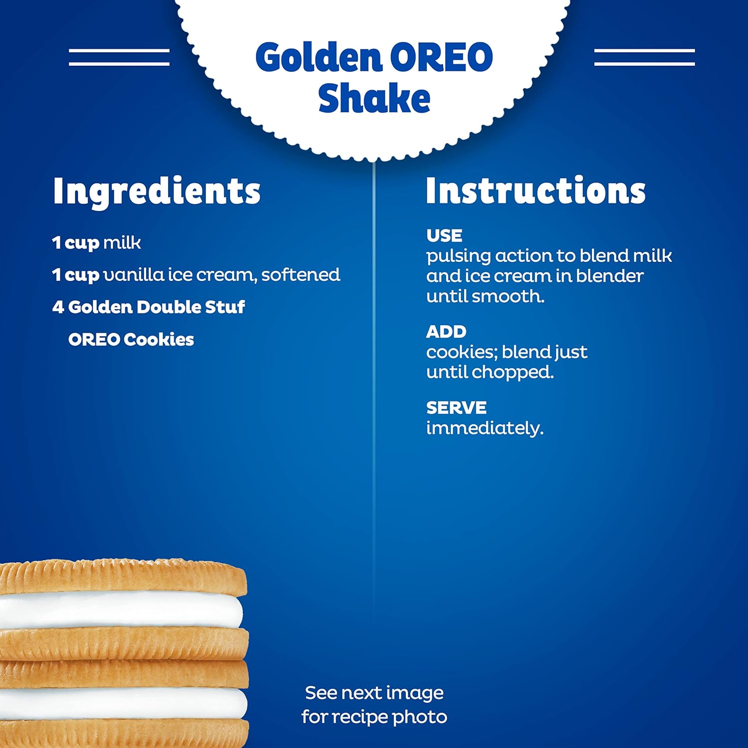 OREO Double Stuf Golden Sandwich Cookies Thinking of You Gift for Coworkers, Bulk Pouch 24.95 oz