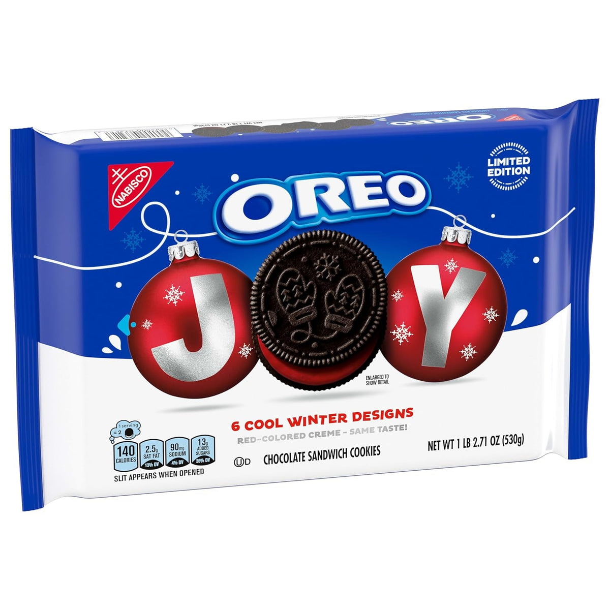OREO Joy! Limited Edition Christmas Sandwich Cookies – Family Movie Night Snack Kids Love to Discover