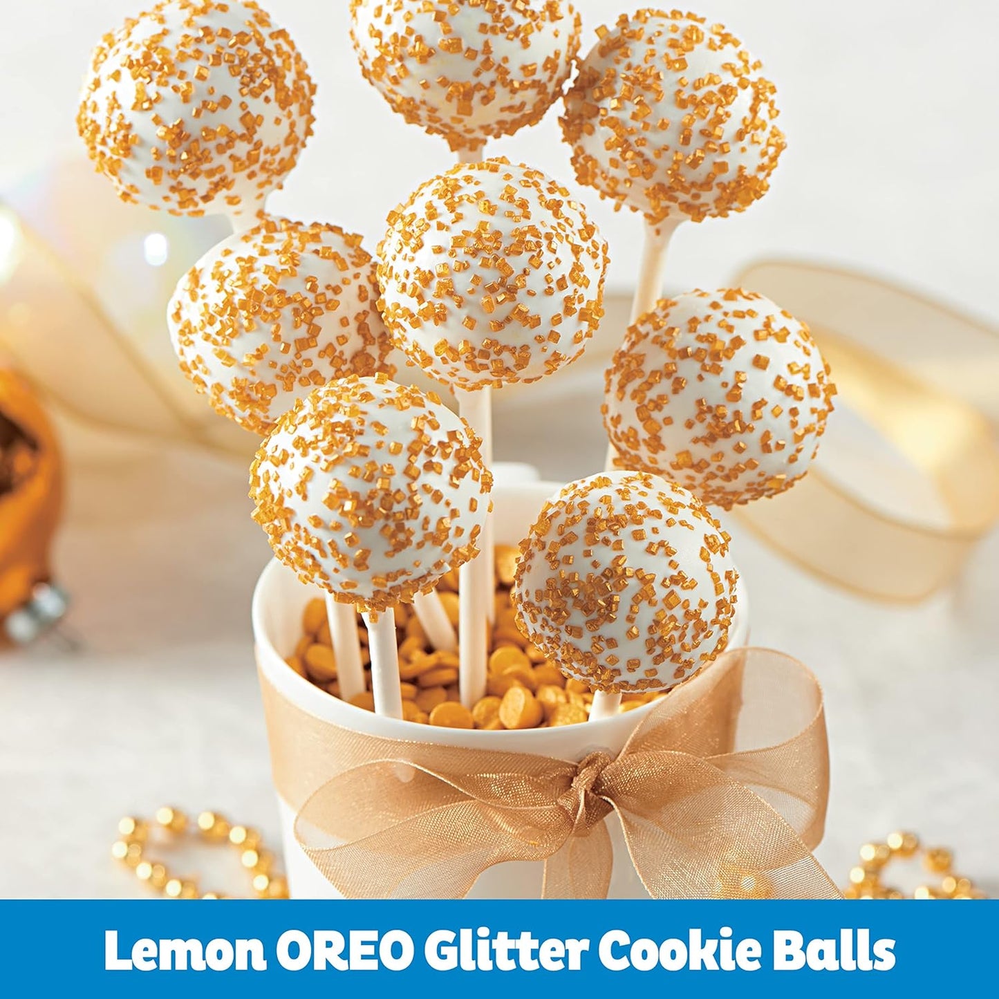 OREO Lemon Creme Sandwich Cookies – Holiday Gift for Sister in Another State, Limited Flavor Party Size 24.95 oz