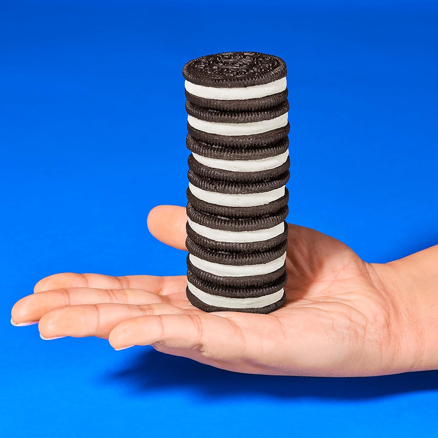 OREO Mega Stuf Chocolate Sandwich Cookies, Party Size – Grandparent Gifting Snack for Grandchildren's Visit