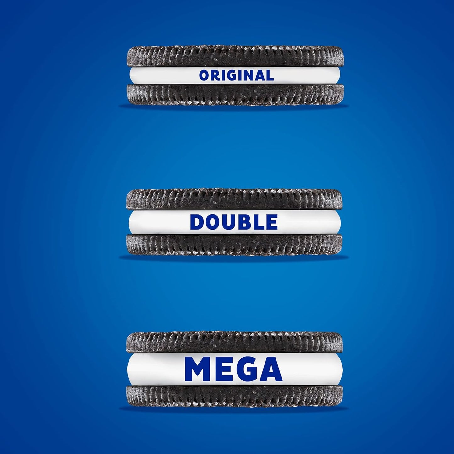 OREO Mega Stuf Cookies – Giftable Bulk Treat for Valentine's Day, Birthdays, and Office Gift Exchanges, 17.6 oz