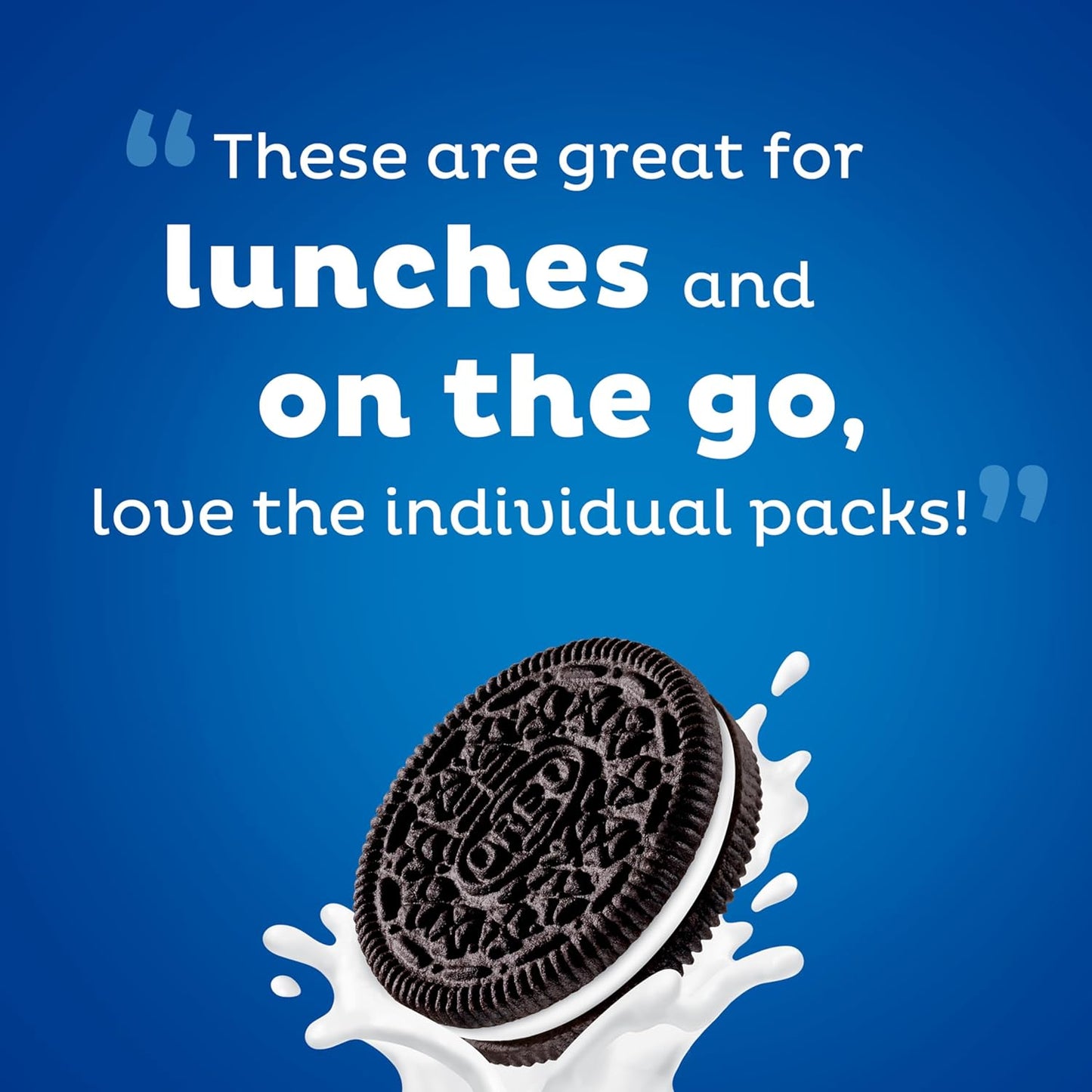 OREO Sandwich Cookies Mini Packs – Holiday Stocking Stuffers and Classroom Valentine Treats, 20 Kosher Single-Serve Packs