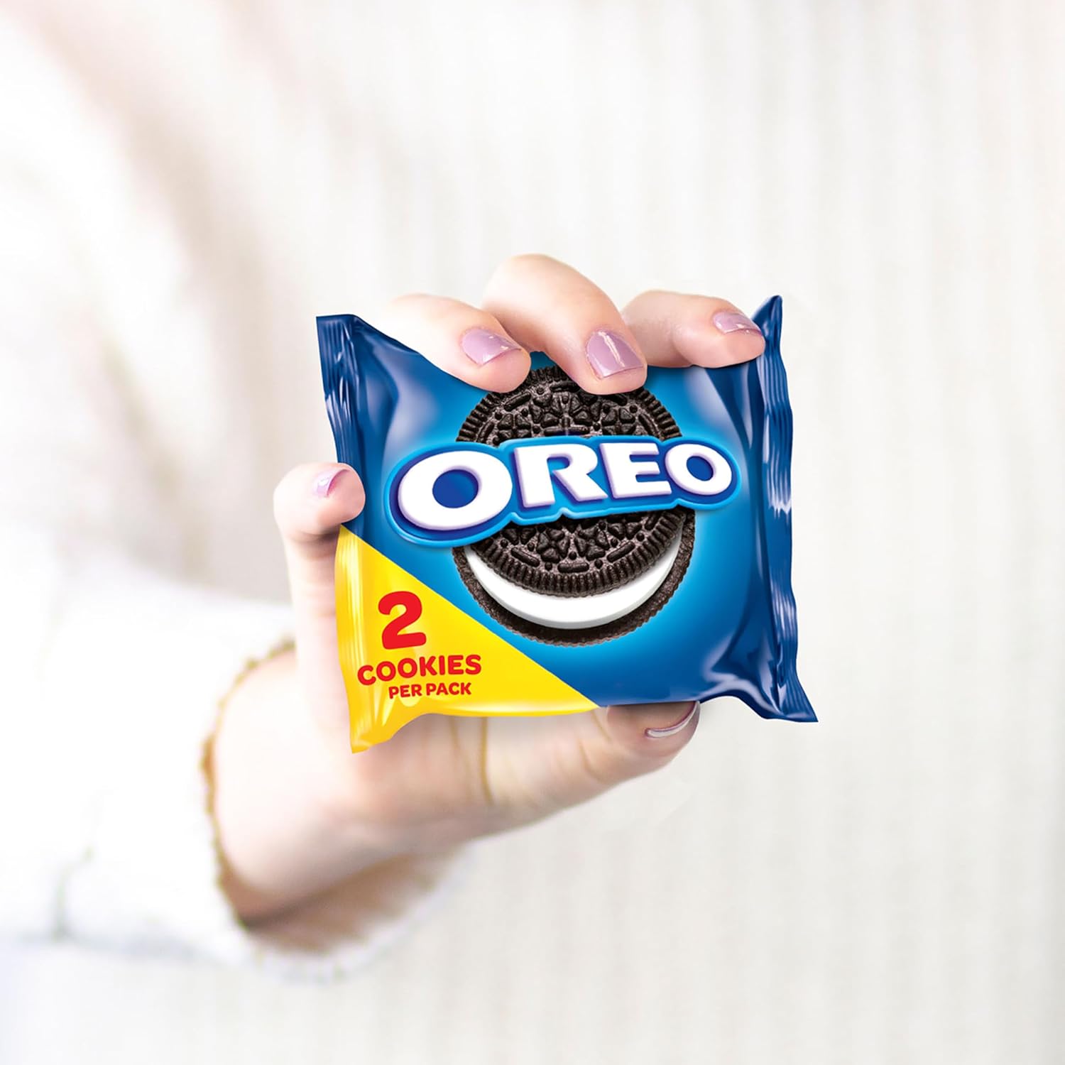 OREO Sandwich Cookies Mini Packs – Holiday Stocking Stuffers and Classroom Valentine Treats, 20 Kosher Single-Serve Packs