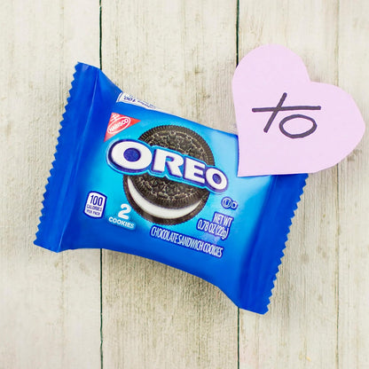 OREO Sandwich Cookies Mini Packs – Holiday Stocking Stuffers and Classroom Valentine Treats, 20 Kosher Single-Serve Packs
