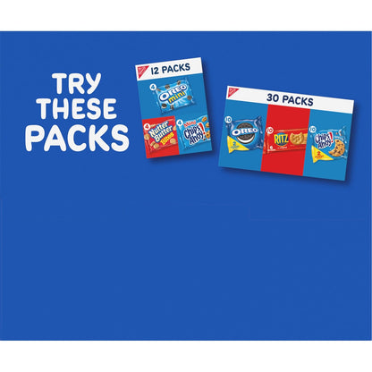 OREO Sandwich Cookies Mini Packs – Holiday Stocking Stuffers and Classroom Valentine Treats, 20 Kosher Single-Serve Packs