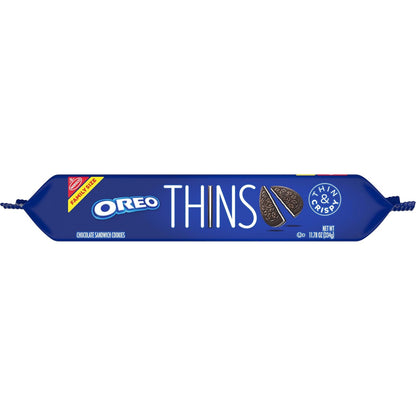 OREO Thins Pack of 2 Cookies – Shareable Snack Gift Basket Staple for Valentine's Day and Holiday Hosting