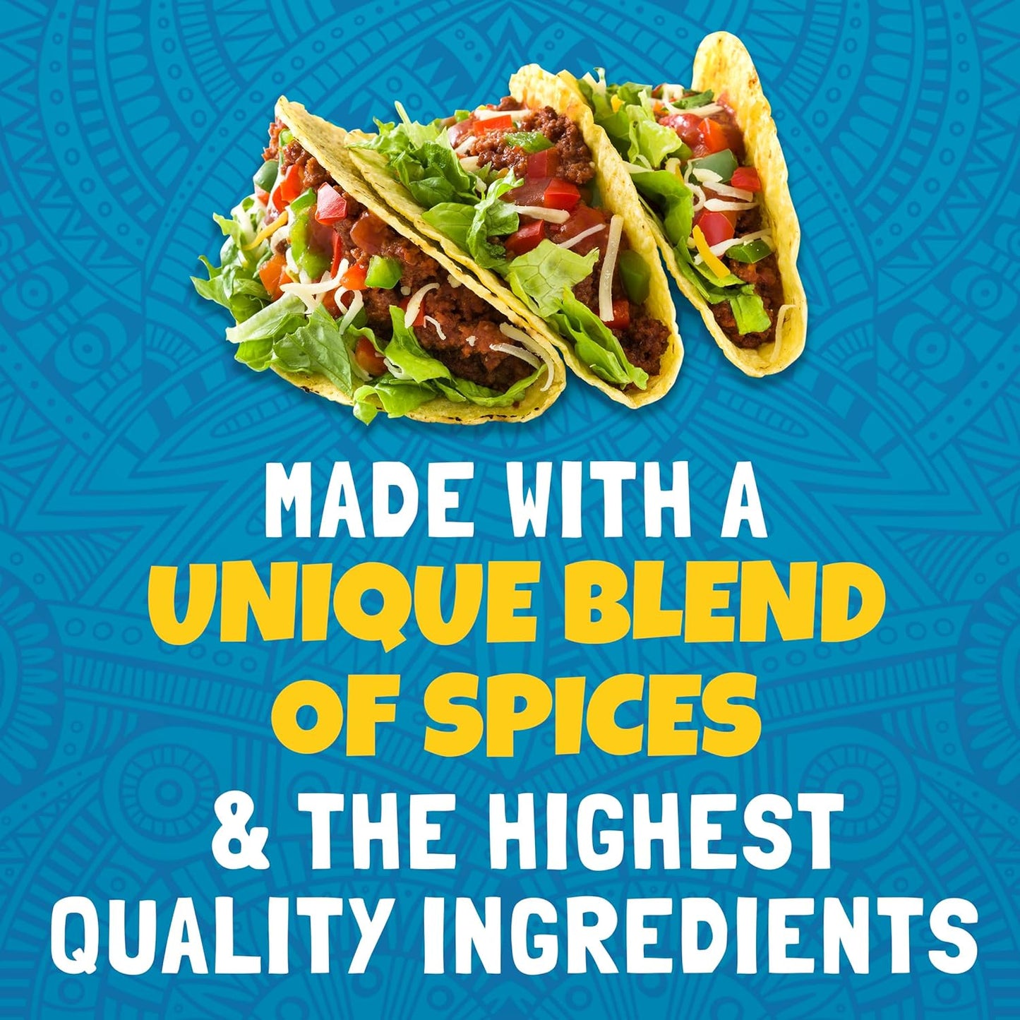 Ortega 24 oz Mild Taco Seasoning, Tailgating and Camping Pantry Spice for Outdoor Meals