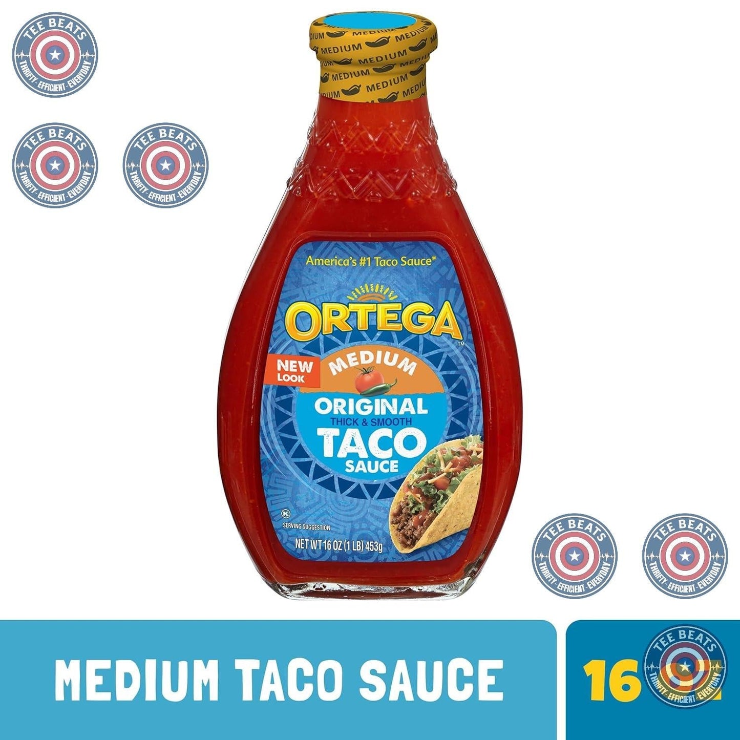 Ortega Salt-Free Hot Sauce – Guilt-Free Flavor for Salads, Eggs & Burrito Bowls
