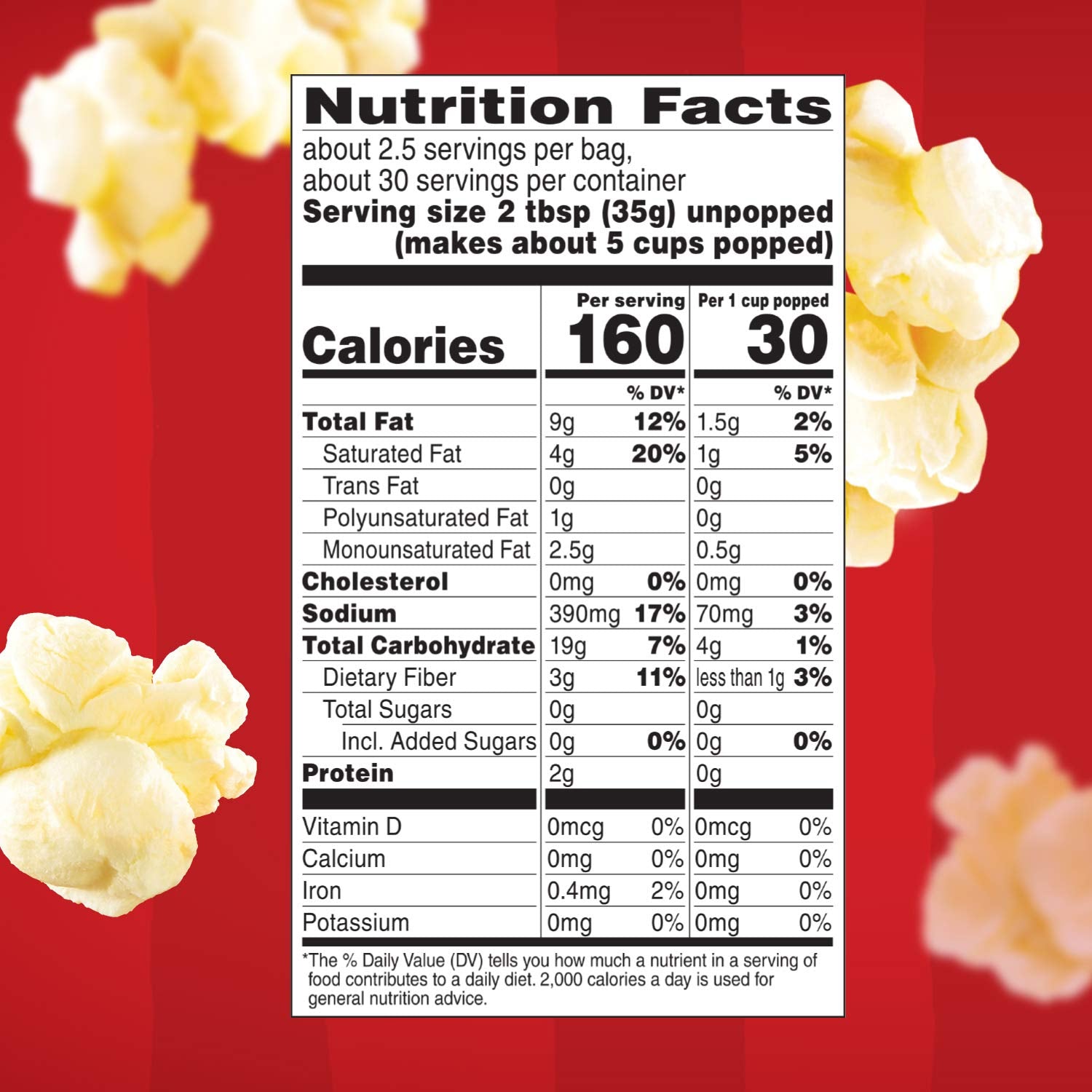 Orville Redenbacher's 12-Bag Ultimate Butter Popcorn Valentine's Day Cozy Night-In Gift for Couples