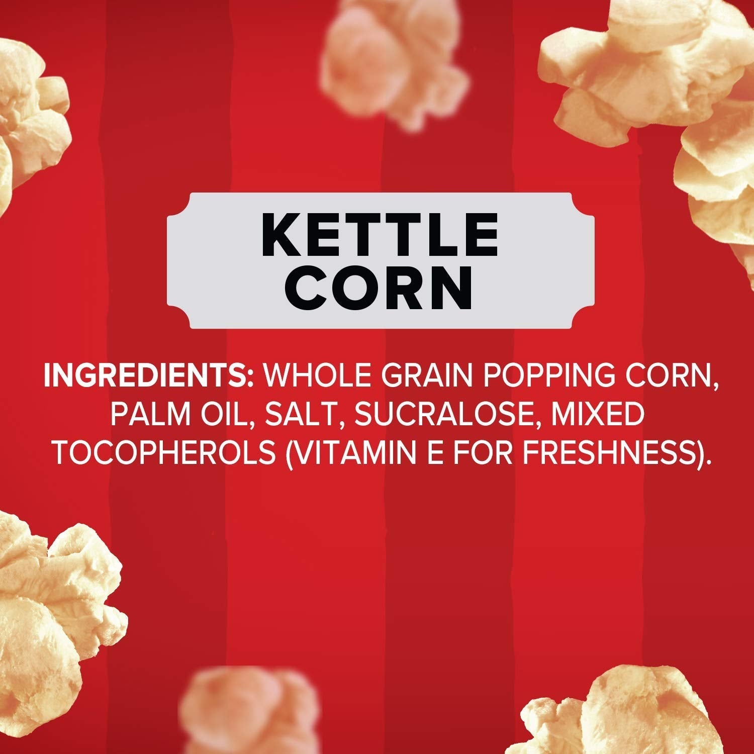 Orville Redenbacher's Kettle Corn Popcorn – Light, Non-Greasy Snack for Apartment Pantry