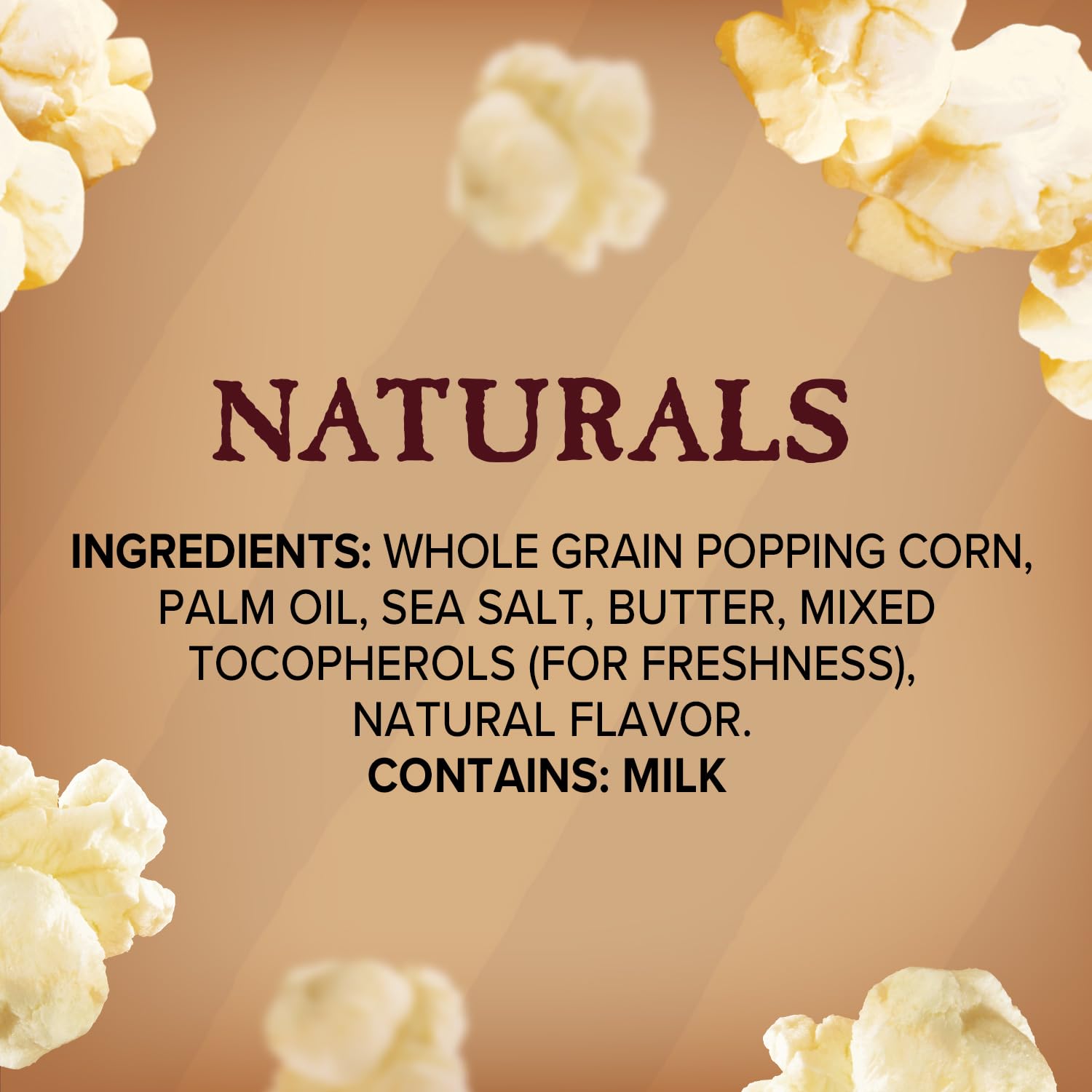 Orville Redenbacher's Naturals Microwave Popcorn – Holiday Gift for Snack Lovers, Gluten-Free 6-Count Pack