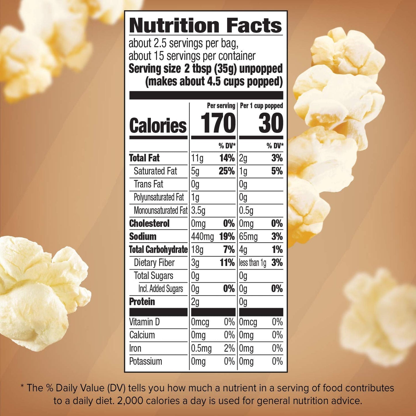 Orville Redenbacher's Naturals Simply Salted Microwave Popcorn – Lightly Salted Whole Grain Snack for Kitchen Counter Self-Care, 6-Count