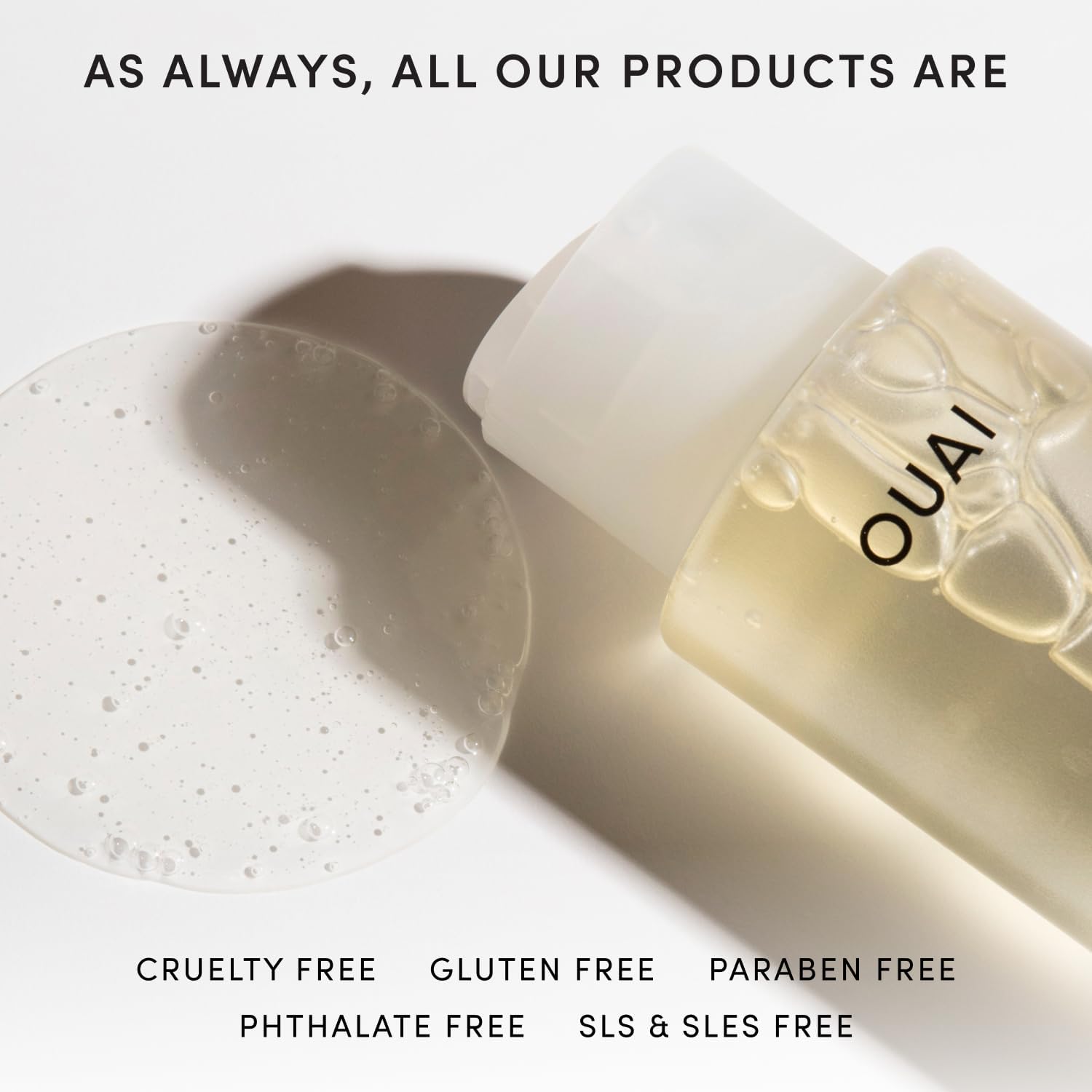 OUAI Fine Hair Shampoo - Travel Size Volumizing Shampoo for the Carry-On Toiletry Kit, TSA-Friendly Fine Hair Wash