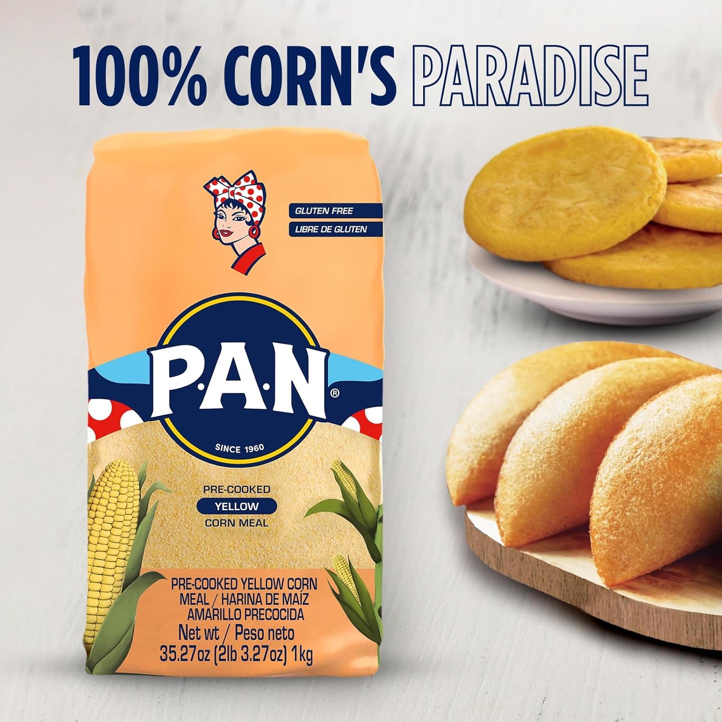 P.A.N. Yellow Corn Meal – Clean Label Corn Flour for Intentional Cooks and Simple Recipes