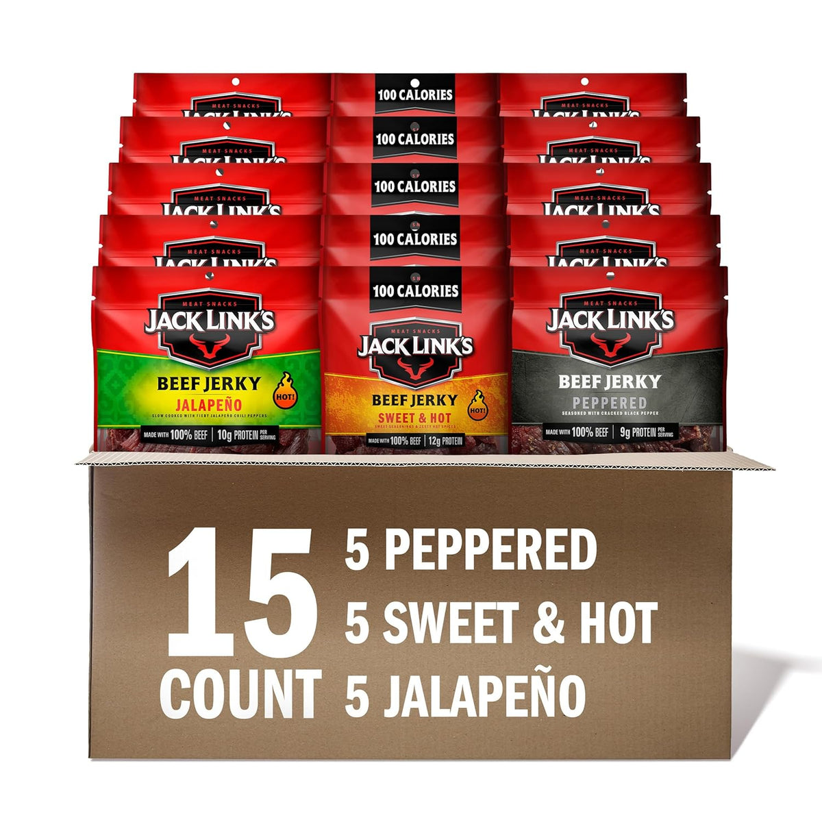 pack of 15 or 30 individually wrapped 1.25 oz single-serve bags