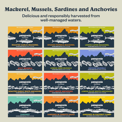 Patagonia Provisions Responsibly Sourced Mussels – 16g Protein Pantry for Wellness Lifestyle