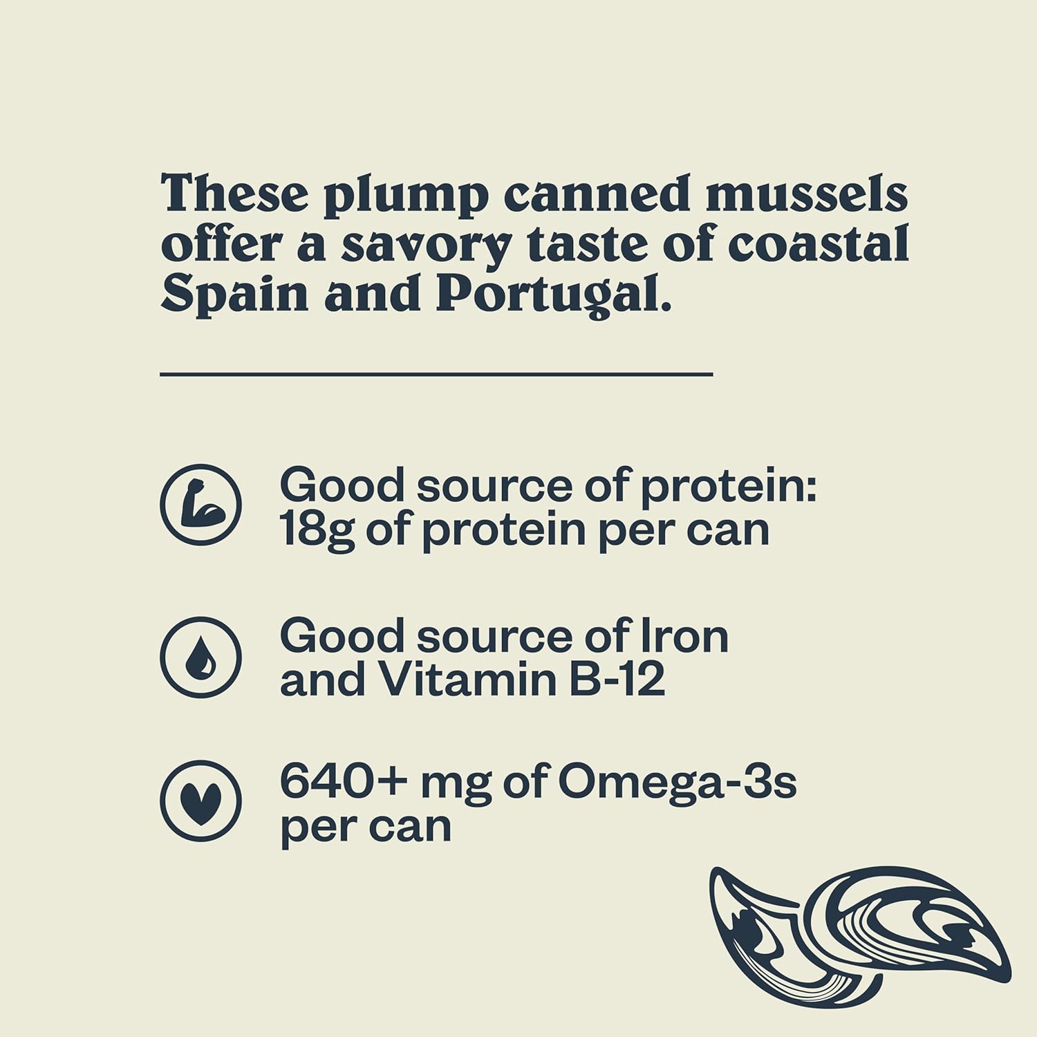 Patagonia Provisions Responsibly Sourced Mussels – 16g Protein Pantry for Wellness Lifestyle