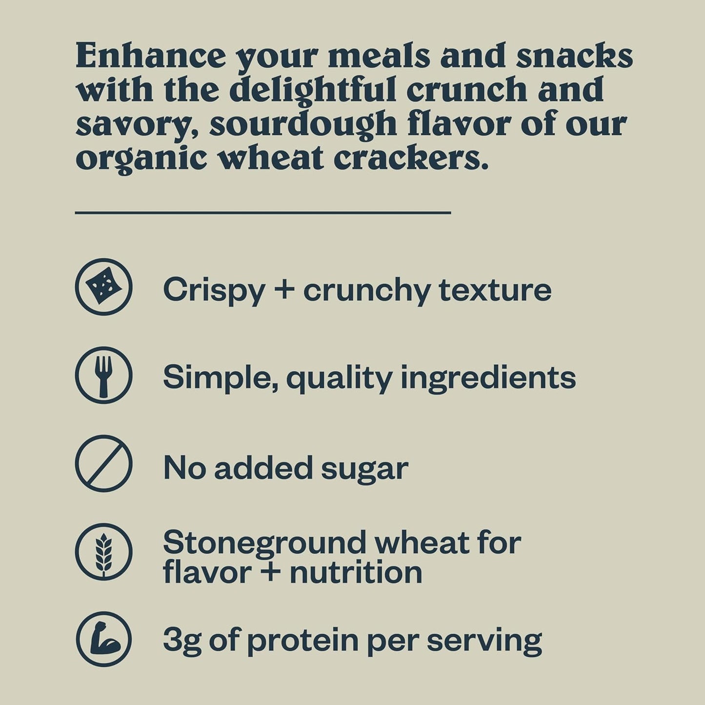 Patagonia Provisions Rosemary Garlic Crackers – Artisan Pairing Gift for Cheese Lovers and Charcuterie Enthusiasts