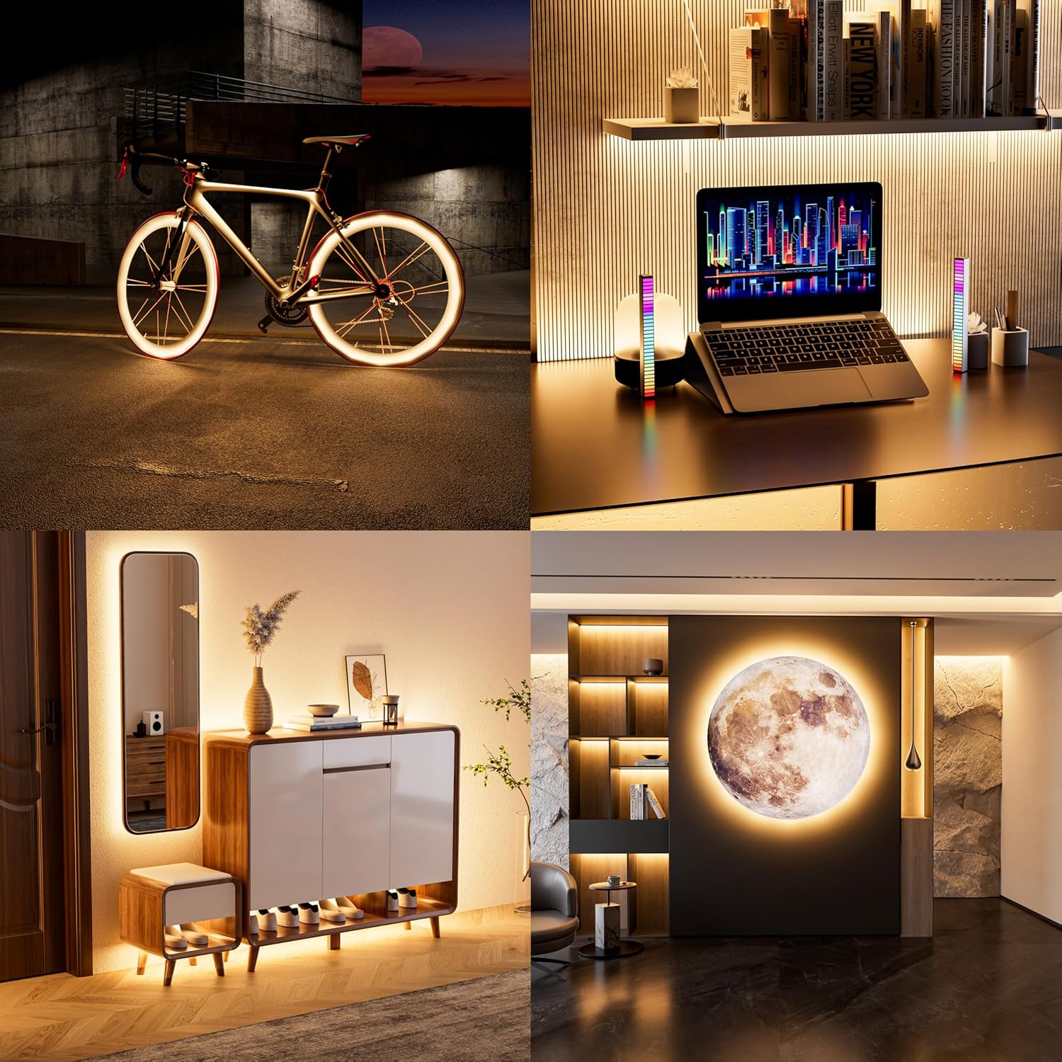PAUTIX 5V USB COB LED Strip Light – Holiday Gift for Gamer or Movie Lover with Dimmable Ambiance
