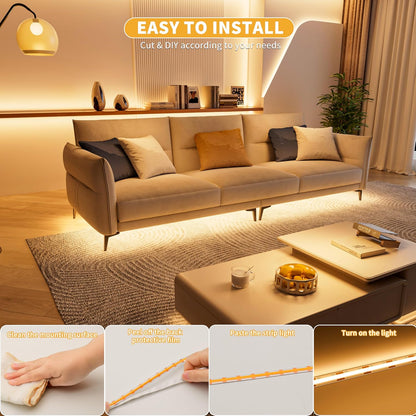 PAUTIX 5V USB COB LED Strip Light – Holiday Gift for Gamer or Movie Lover with Dimmable Ambiance