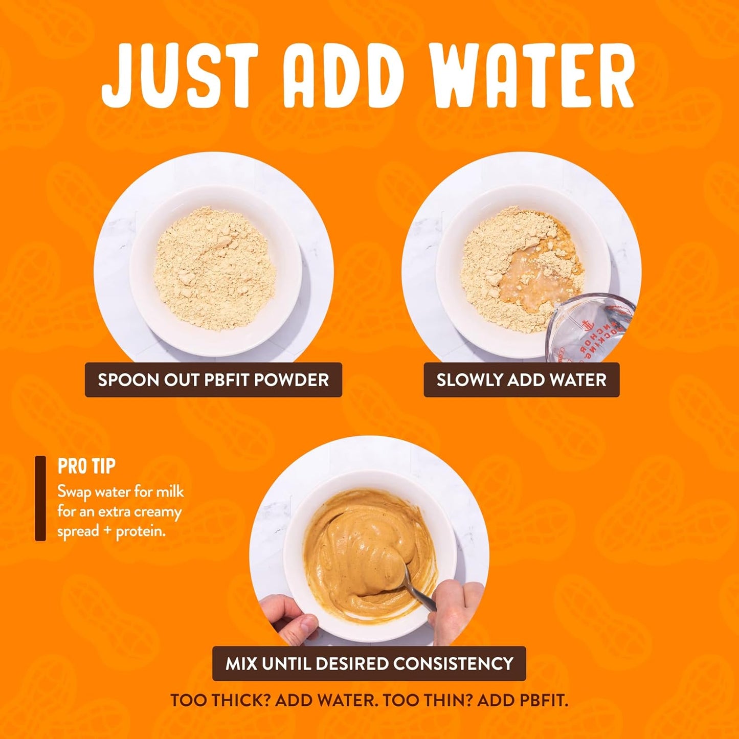 PBfit Powdered Peanut Butter – Low-Fat Breakfast Boost for Wellness-Focused Adults Tracking Macros, Gluten and Dairy Free