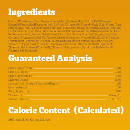 Pedigree Complete Nutrition Kibble – Family Home Feeding Solution for Adult Dogs, 18 lb. Bag
