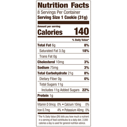 Pepperidge Farm Dark Chocolate Sea Salt Cookies – After-School Snack Pack for Kids and Family Road Trips