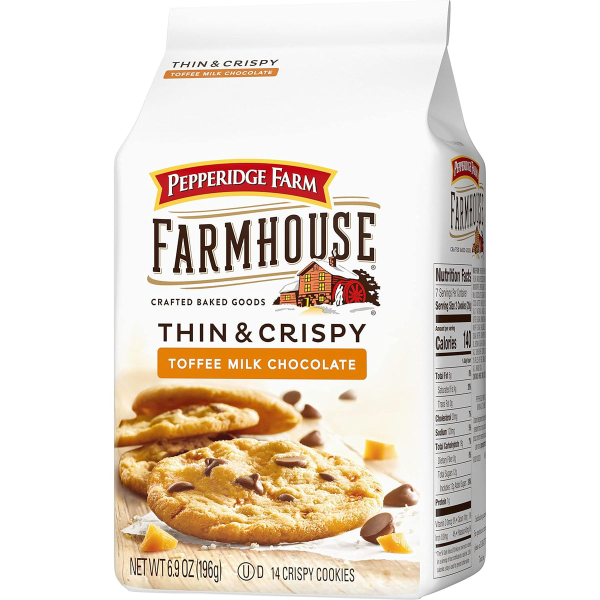 Pepperidge Farm Farmhouse Thin & Crispy Cookies – Playdate and Playroom Snack, Crispy Baked Cookie Bites