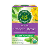 Traditional Medicinals Smooth Move – Uncomplicated Overnight Relief in a Clean, Functional Carton