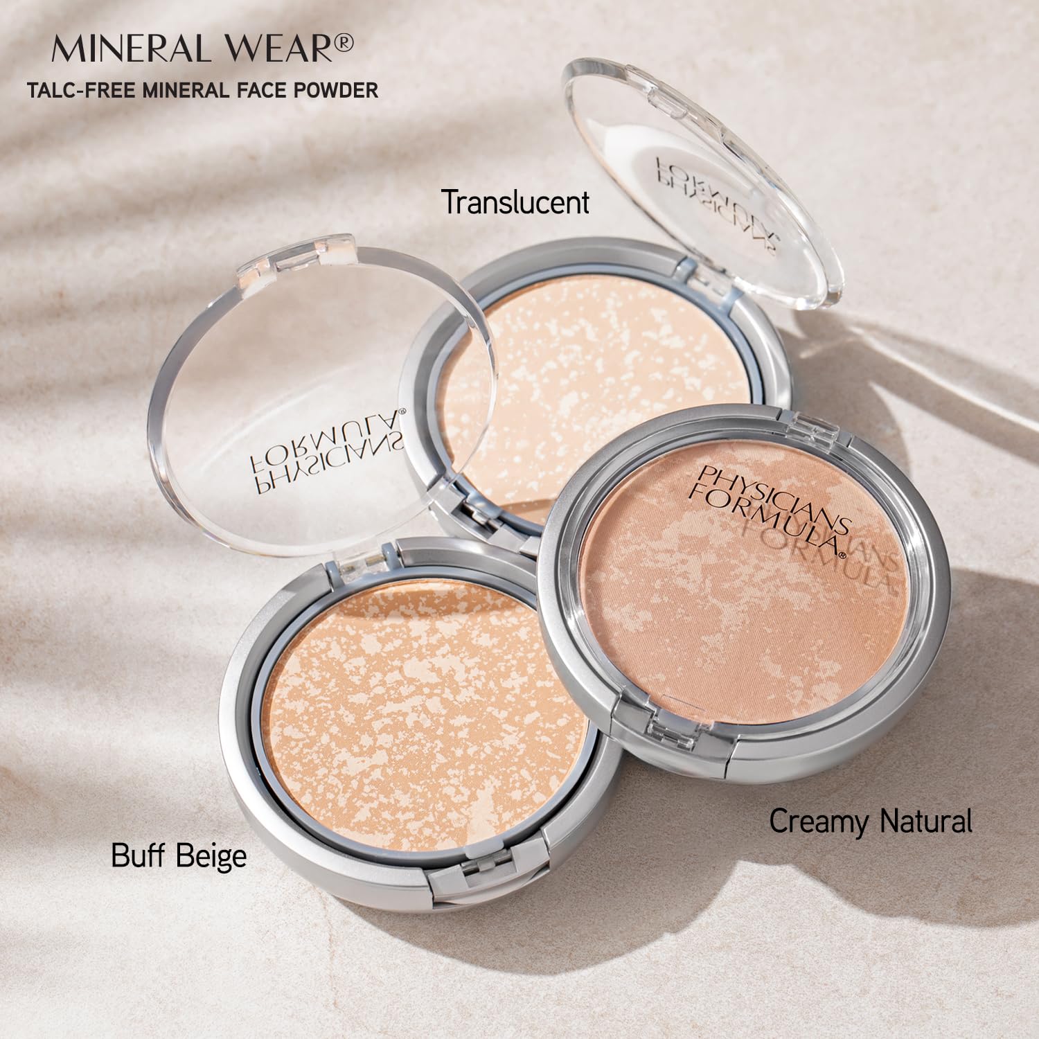 Physicians Formula Mineral Wear Face Powder – Intentional Beauty Edit, Neutral Mineral Powder for Capsule Makeup Collections