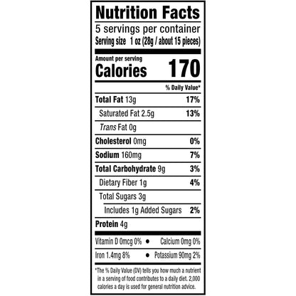 PLANTERS Dill Pickle Cashews Nitrogen-Flushed Bags - Stay-Fresh Snack for Backyard Cookouts
