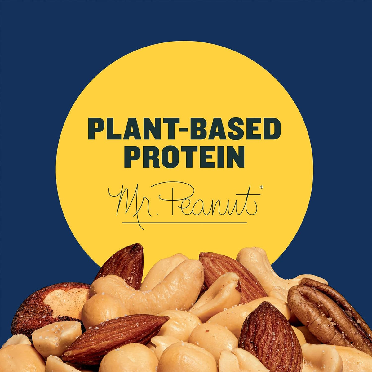 PLANTERS Five-Nut Blend Canister – Durable Trail Snack for Backpacking and Campsite Mornings